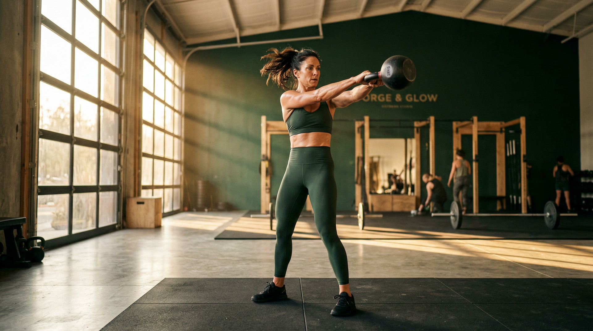 Adult training and moving with intention